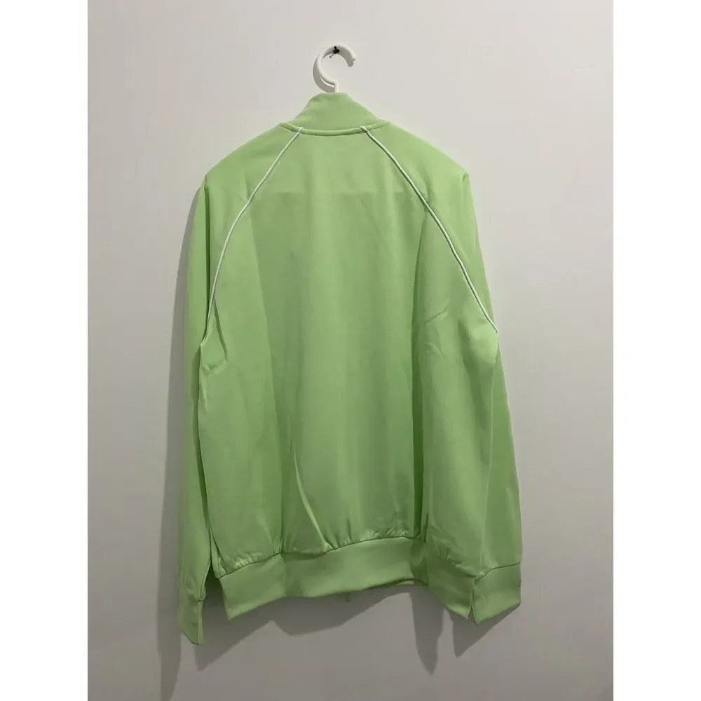 Adidas Originals Classics Superstar Tracksuit Semi Green Spark White Size XL